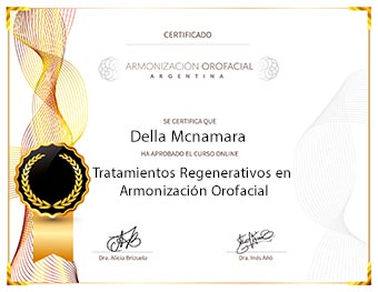Certificado Tratamientos Regenerativos en Armonización Orofacial